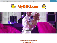 Tablet Screenshot of mydjkj.com